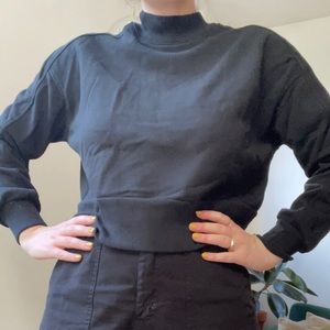 Everlane mock-neck sweatshirt